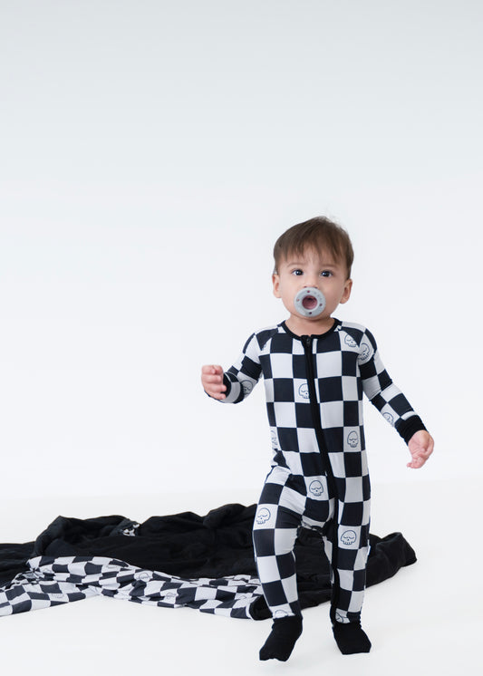 Checkered Vibes Zippy