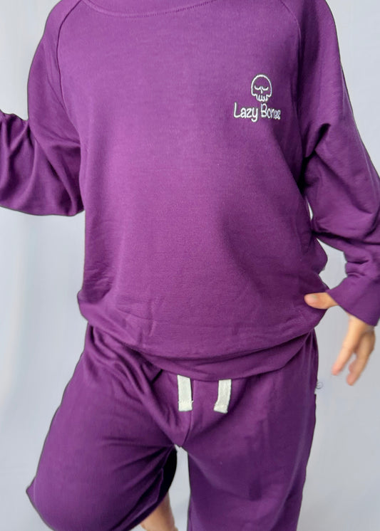 Kid's Mulberry Jogger Set