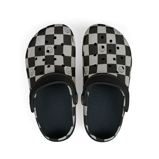 Cool Kid's Checkerboard Clogs