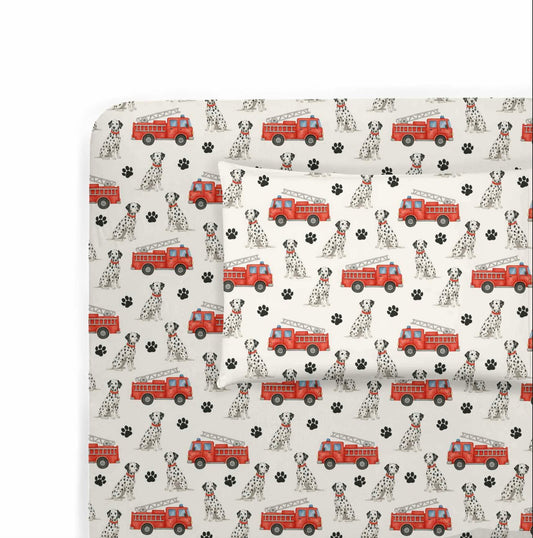 Paws & Ladders Twin Sheet Set