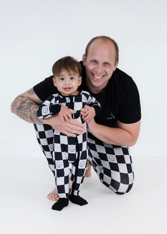 Checkered Vibes Zippy