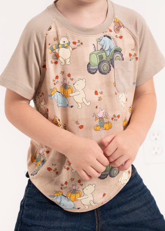 Pooh’s Harvest Pocket Tee