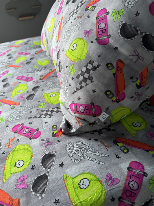 Bow’d Up Twin Sheet Set