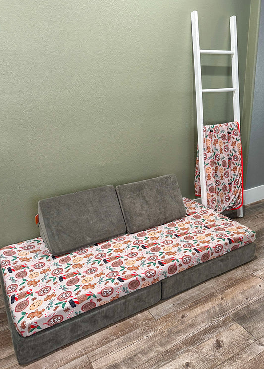 Lazy Bones Cocoa Co Crib Sheet