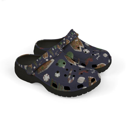 Spooky Christmas Kid's Clogs