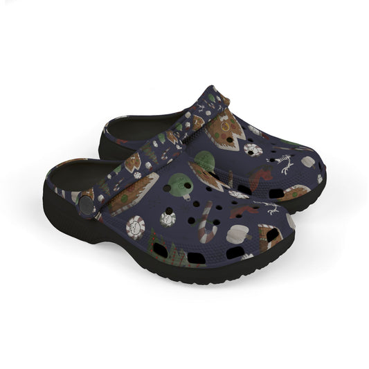 Spooky Christmas Kid's Clogs