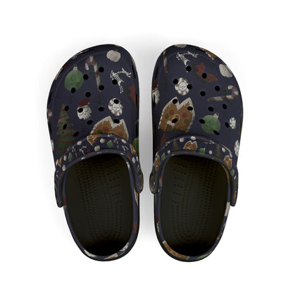 Spooky Christmas Kid's Clogs