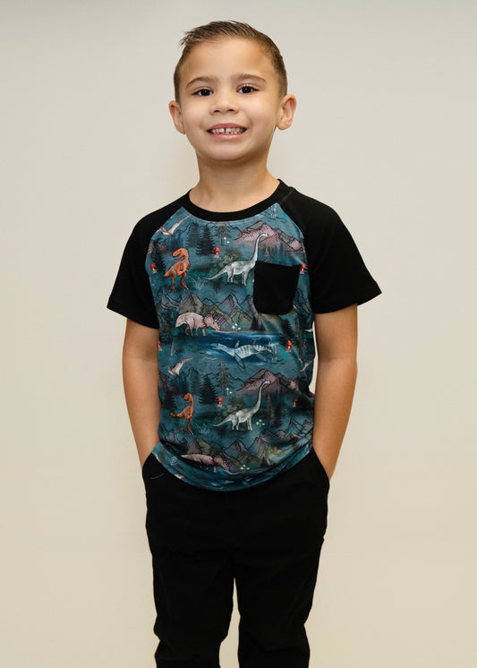 Dinosaurs Pocket Tee