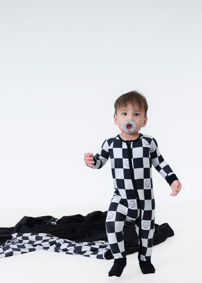 Checkered Vibes Adult Blanket
