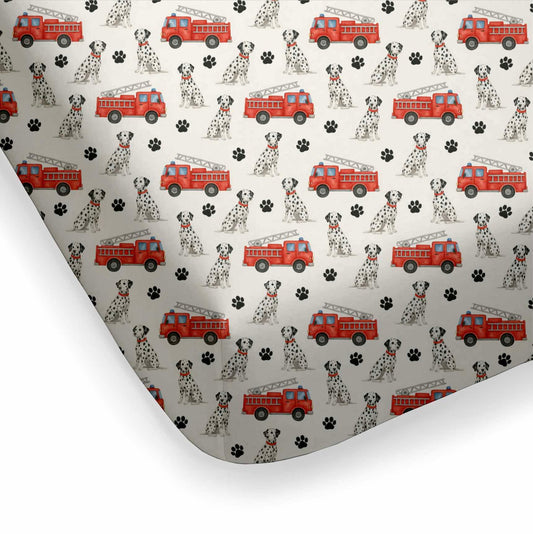 Paws & Ladders Standard Crib Sheet