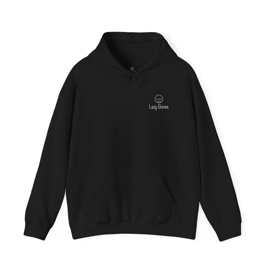Lazy Bones  Adult Unisex Hooded Sweatshirt