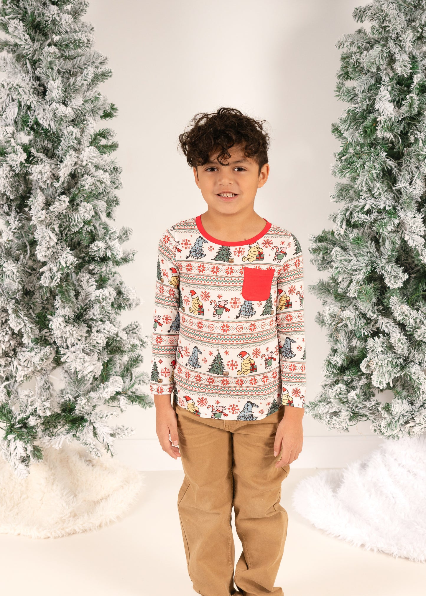 Hundred Acre Christmas Pocket Tee